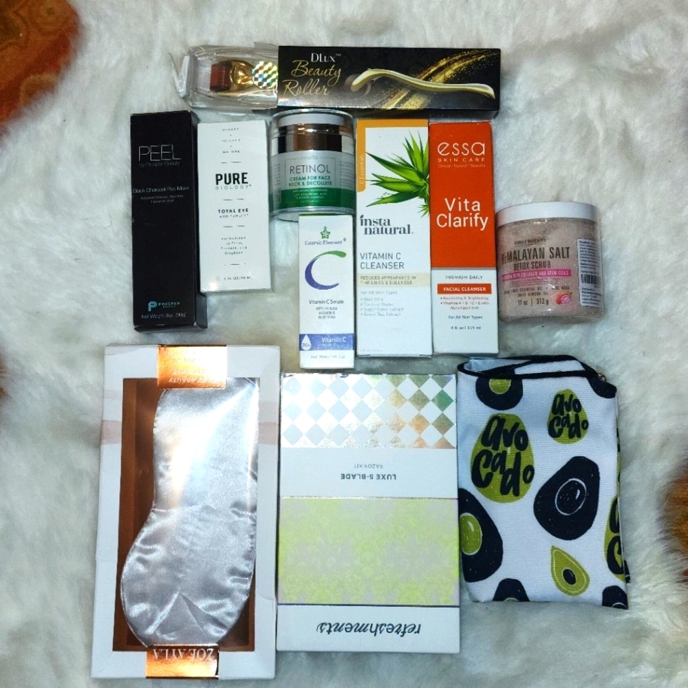 GREAT FACIAL BUNDLE, $190.00 WORTH OF PRODUCTS